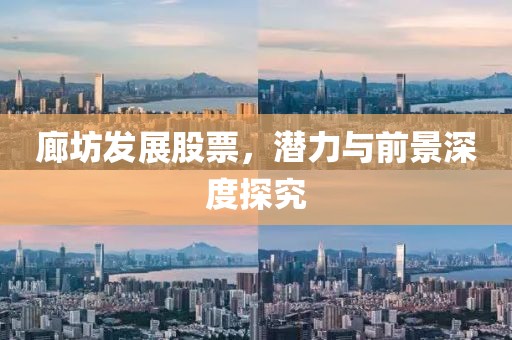 廊坊发展股票，潜力与前景深度探究