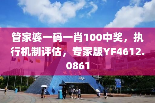 管家婆一码一肖100中奖，执行机制评估，专家版YF4612.0861