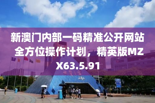 新澳门内部一码精准公开网站 全方位操作计划，精英版MZX63.5.91