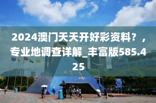 2024澳门天天开好彩资料？，专业地调查详解_丰富版585.425