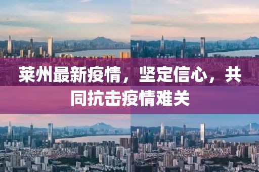 莱州最新疫情，坚定信心，共同抗击疫情难关