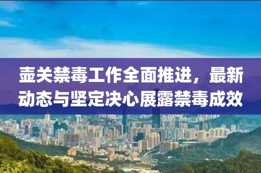 壶关禁毒工作全面推进，最新动态与坚定决心展露禁毒成效