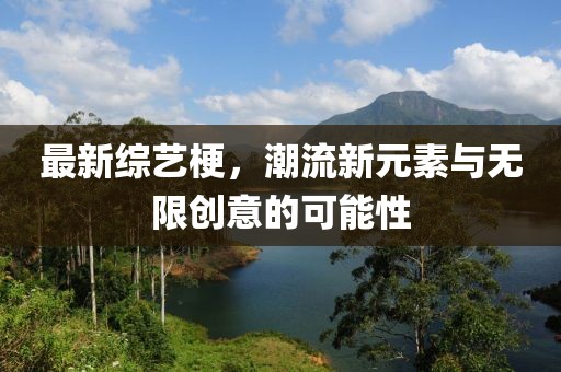 最新综艺梗，潮流新元素与无限创意的可能性