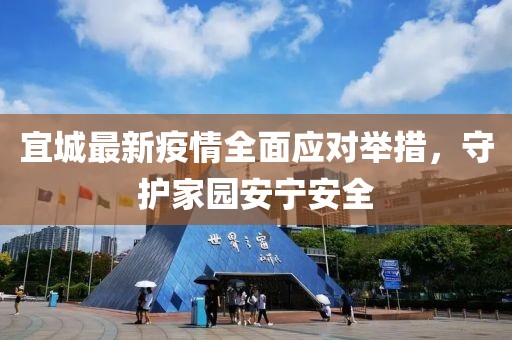 宜城最新疫情全面应对举措，守护家园安宁安全