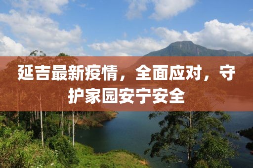 延吉最新疫情，全面应对，守护家园安宁安全