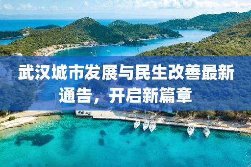 武汉城市发展与民生改善最新通告，开启新篇章
