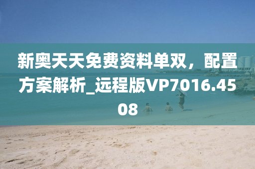 新奥天天免费资料单双，配置方案解析_远程版VP7016.4508