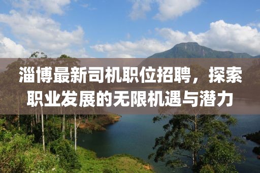 淄博最新司机职位招聘，探索职业发展的无限机遇与潜力