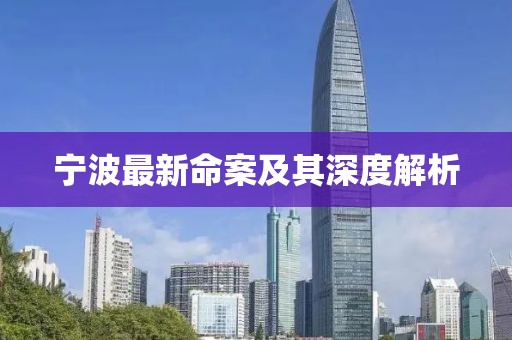 宁波最新命案及其深度解析