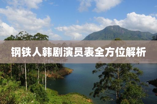 钢铁人韩剧演员表全方位解析