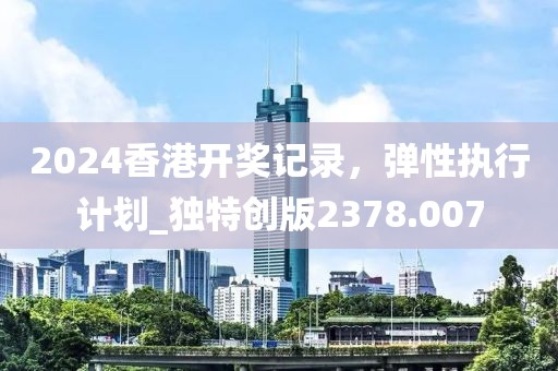 2024香港开奖记录，弹性执行计划_独特创版2378.007