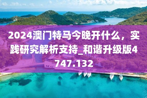 2024澳门特马今晚开什么，实践研究解析支持_和谐升级版4747.132
