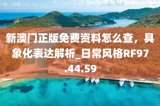 新澳门正版免费资料怎么查，具象化表达解析_日常风格RF97.44.59