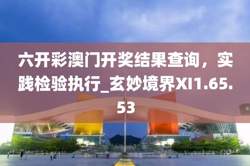 六开彩澳门开奖结果查询，实践检验执行_玄妙境界XI1.65.53
