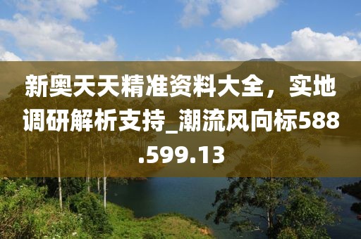 新奥天天精准资料大全，实地调研解析支持_潮流风向标588.599.13