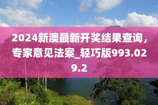 2024新澳最新开奖结果查询，专家意见法案_轻巧版993.029.2